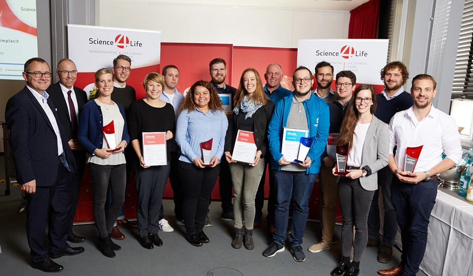 Science4Life Ideenprämierung: Alle Gewinner. Quelle: obs / Science4Life e.V. ©Science4Life