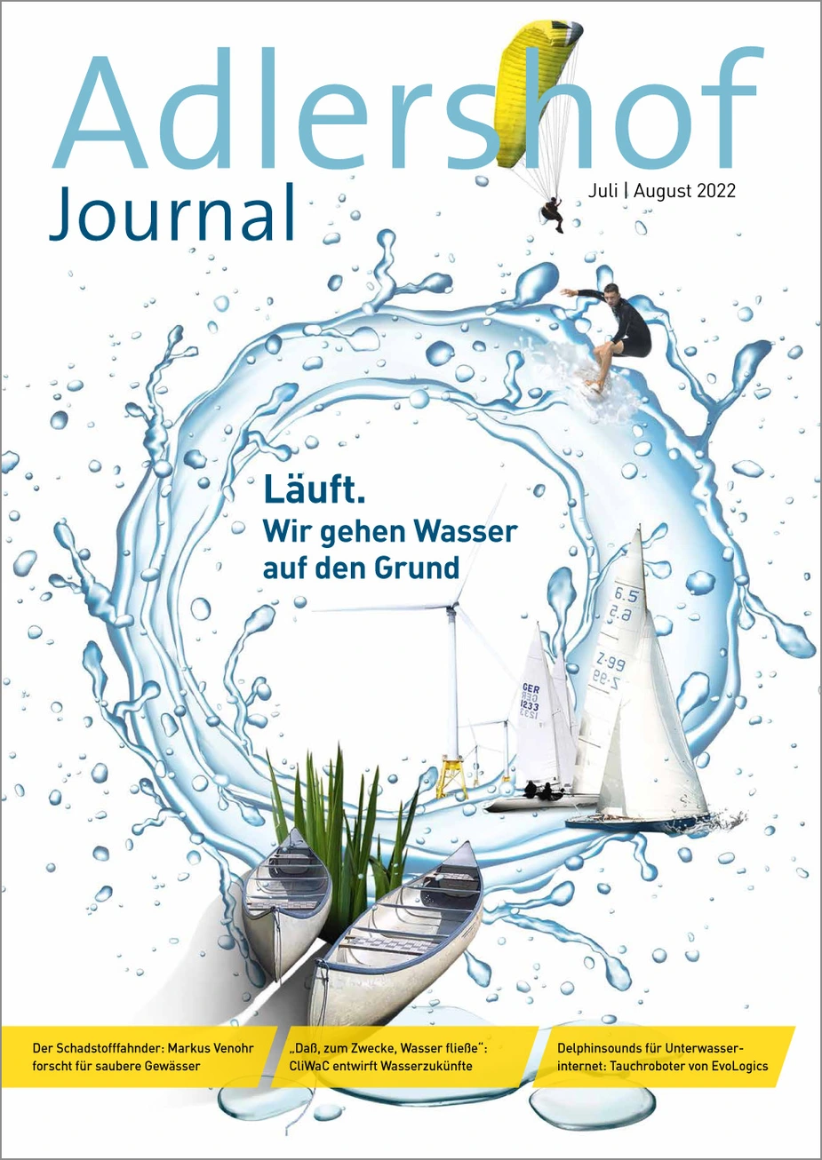 Cover Adlershof Journal Juli/August 2022