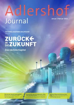 Cover Adlershof Journal Januar/Februar 2023
