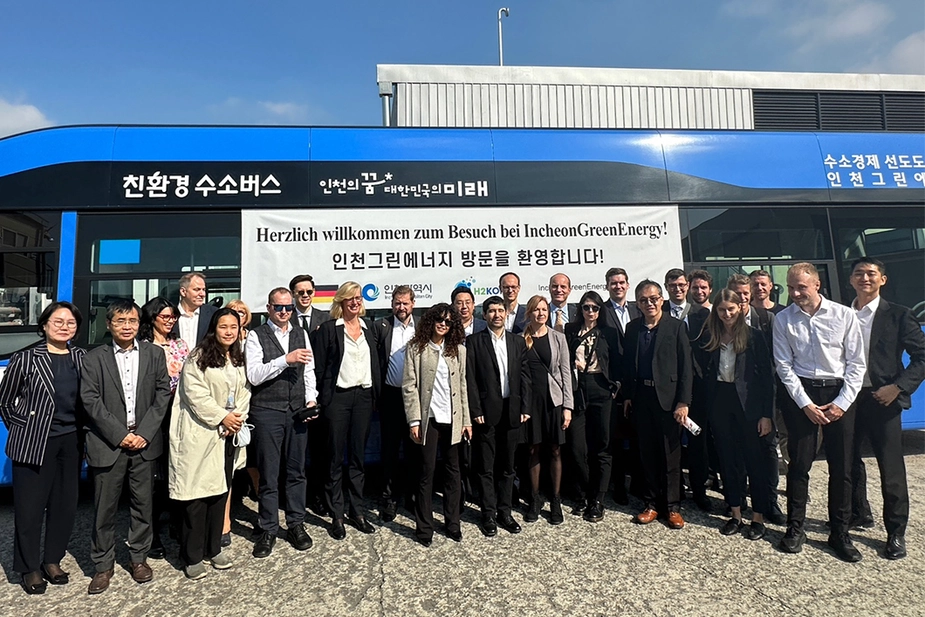 Die BAM-Delegation zu Besuch in Südkorea Quelle: BAM