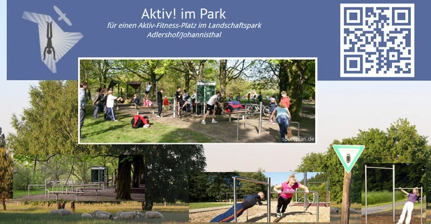 Aktiv im Park Aktion Förderverein Landschaftspark Johannisthal/Adlershof. Bild: Förderverein Landschaftspark Johannisthal/Adlershof