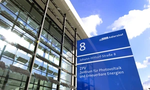 Zentrum für Photovoltaik und Erneuerbare Energien (ZPV)  Adlershof. Bild: © WISTA