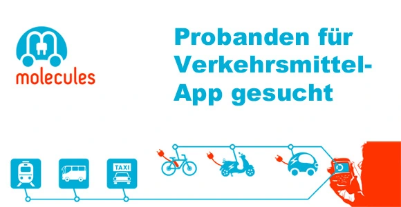 DLR Berlin: Probanden für Verkehrsmittel-App gesucht. Bild: DLR