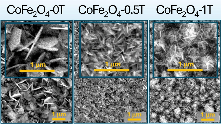 Different material structures at a resolution of 1 µm