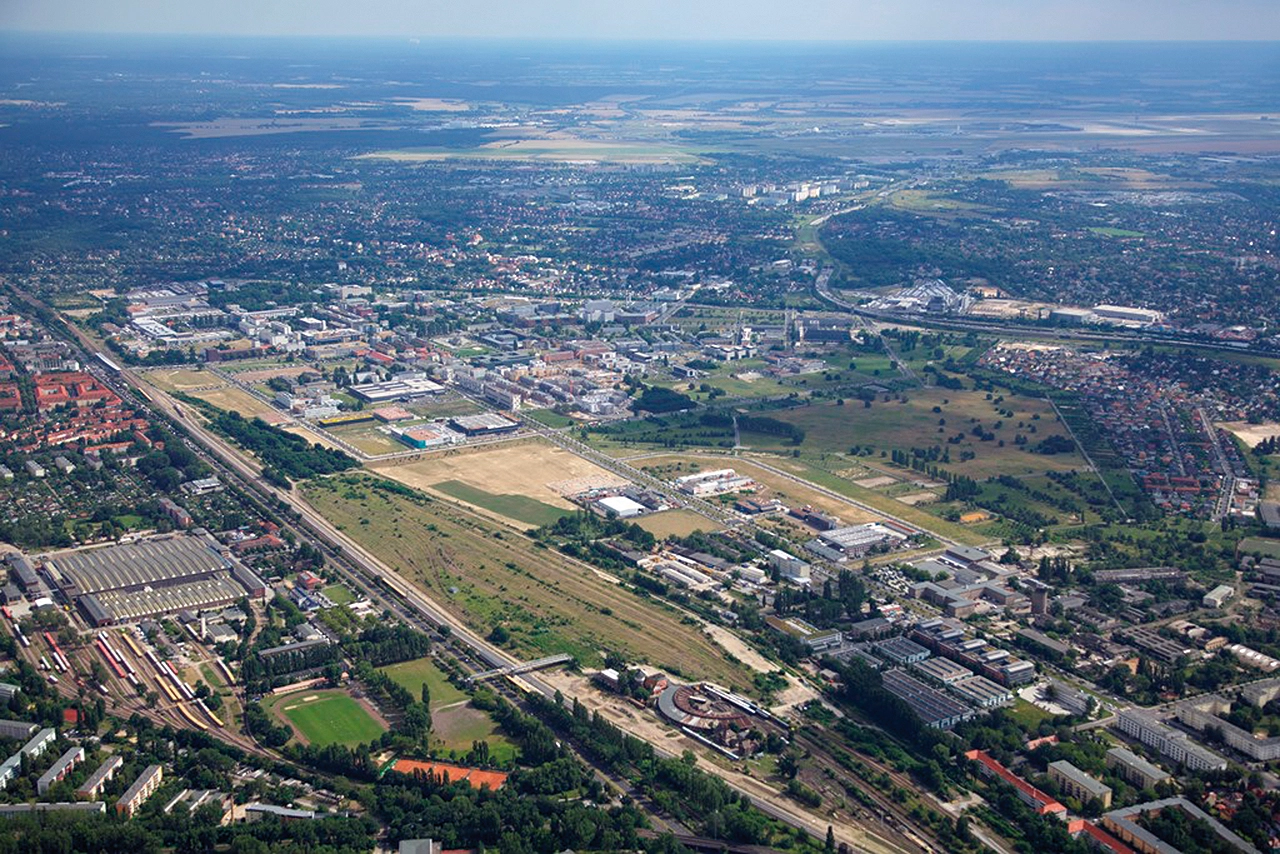 Luftbild Technologiepark Adlershof