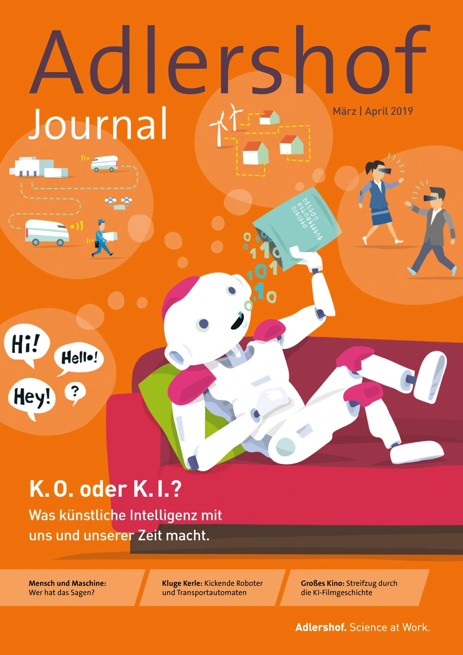 Adlershof Journal März/April 2019. Titelbild