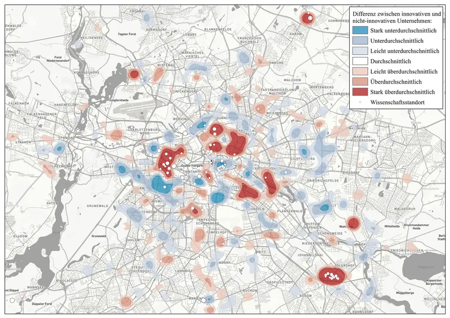 Hotspots Berlin. Bild: ZEW