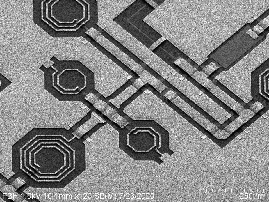 Gallium nitride MMICs © FBH