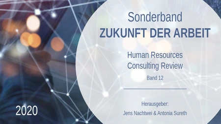 Cover Sonderband "Zukunft der Arbeit"