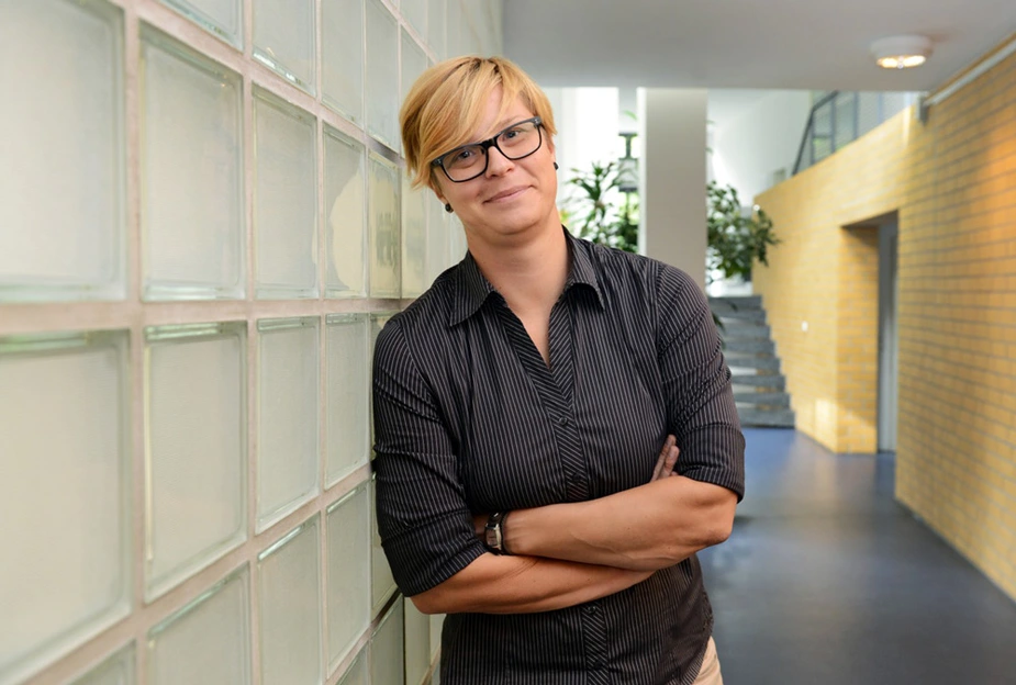 Gästehaus-Managerin Anne Krainz. Bild: © Adlershof Journal