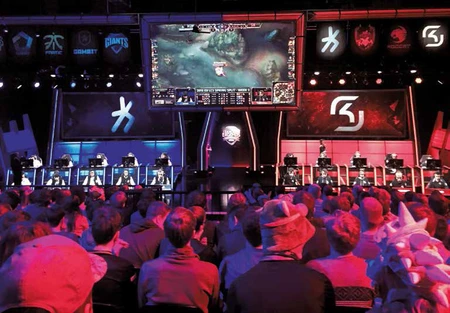 E-Sport im Studio K in Adlershof: Die europäische League of Legends Championship Series. Bild: © Adlershof Journal