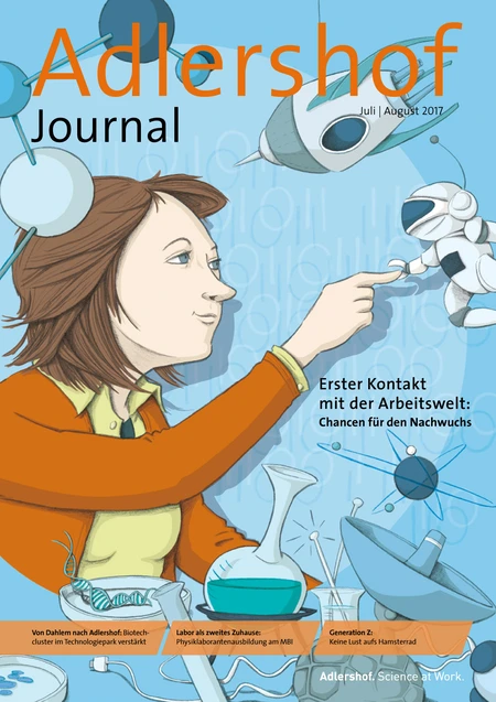 AJ Cover. Illustration: Dorothee Mahnkopf © Adlershof Journal
