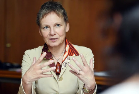 HU President Sabine Kunst