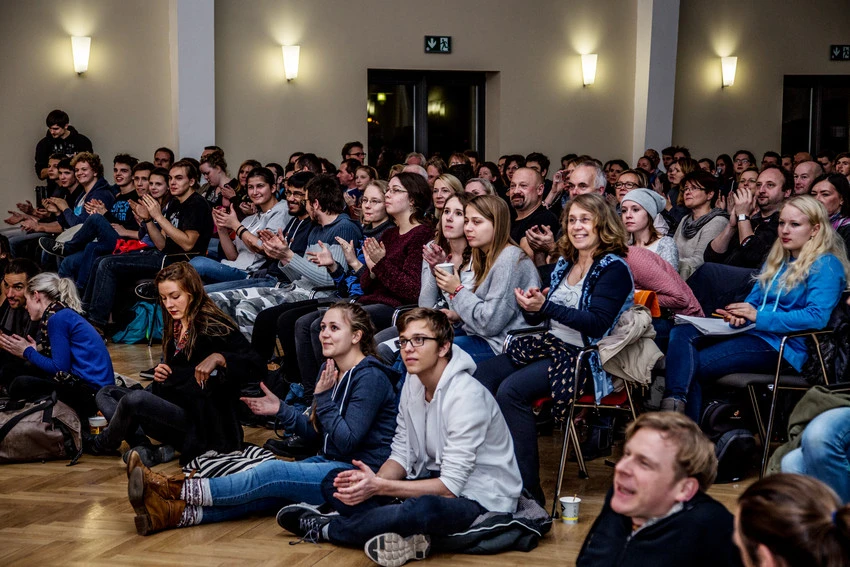 Science Slam in Adlershof. Bild: © WISTA