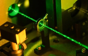 Laser Versuchsaufbau © WISTA Management GmbH