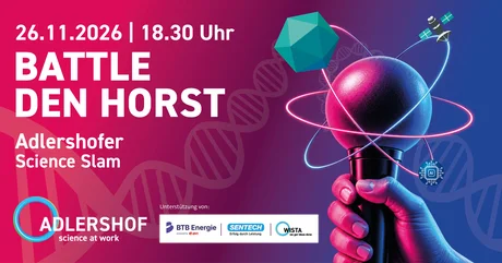 Flyer Science Slam Adlershof