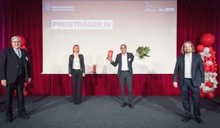 Preisverleihung Innovationspreis 2021 an HPS © Agentur Medienlabor | Adam Sevens