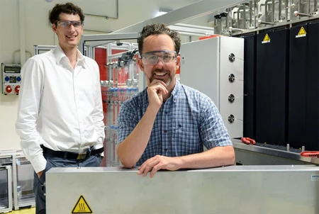 Tobias Brose und Anton Nagy, Integrated Lab Solutions GmbH, Bild: © Adlershof Journal